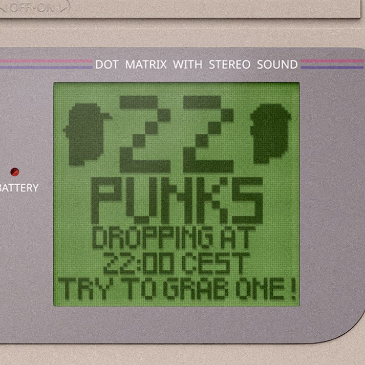 lcd_punks's tweet image. Hello guys , they are 22 lcd punks dropping today ⚔️, at 22:30 CEST,so in some like 1:10 🔥🔥
make sure to be on the discord ! 🤖
try to grab yours ! ⚔️
discord.gg/CDesR9CHXA
#NFTCommunity #nftcollector #nftart #NFTartist #NFTs #NFT #lcdpunk