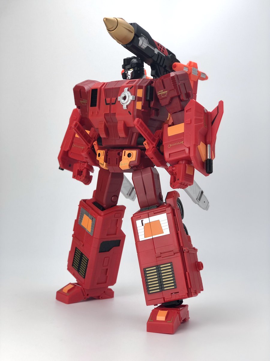 fans_hobby's tweet image. Check out the colour sample of MB-11D Orange GOD ARMOUR - Robot mode! 

#fanshobby #thirdpartytransformers  #powerbaser #orangepowerbaser #orangegodarmour #masterforce #powermaster