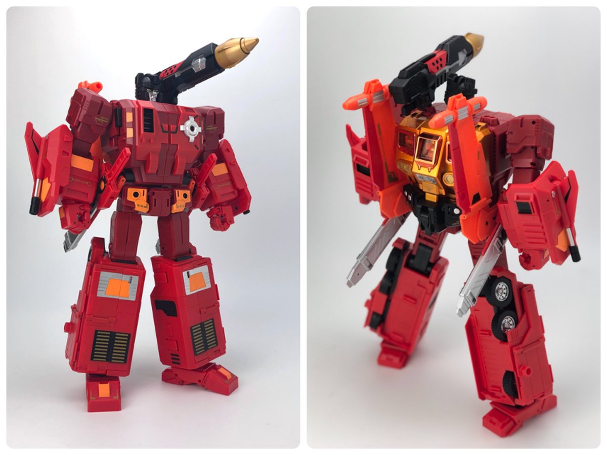 fans_hobby's tweet image. Check out the colour sample of MB-11D Orange GOD ARMOUR - Robot mode! 

#fanshobby #thirdpartytransformers  #powerbaser #orangepowerbaser #orangegodarmour #masterforce #powermaster