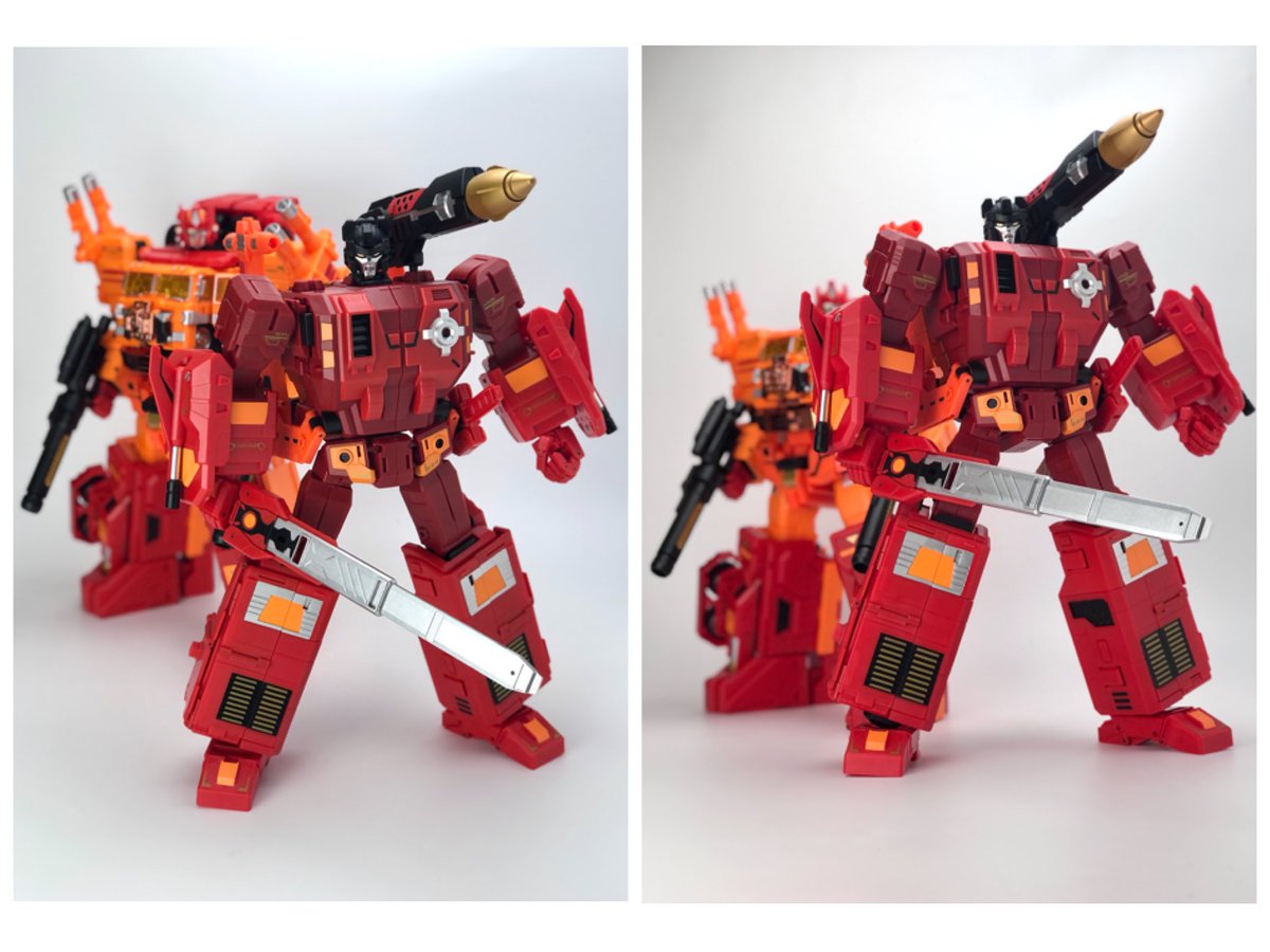 fans_hobby's tweet image. Check out the colour sample of MB-11D Orange GOD ARMOUR - Robot mode! 

#fanshobby #thirdpartytransformers  #powerbaser #orangepowerbaser #orangegodarmour #masterforce #powermaster