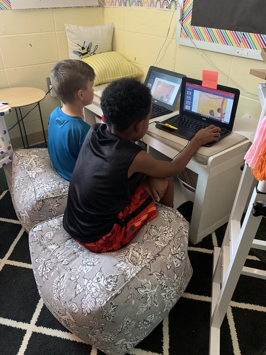 emilyamcmurry's tweet photo. We are loving our new flexible seating for this school year!!! #febstrong #teamfeb @SchoolBurleson https://t.co/6KmZwB1LrK