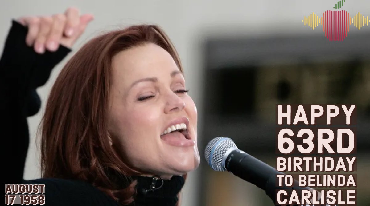 Happy 63rd Birthday to The Go-Go s Belinda Carlisle 