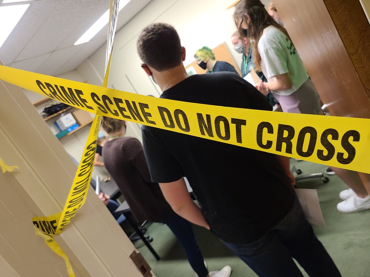 OU_STEMStart's tweet photo. Fake crime scene evidence collection and testing https://t.co/O26TqCG7y8