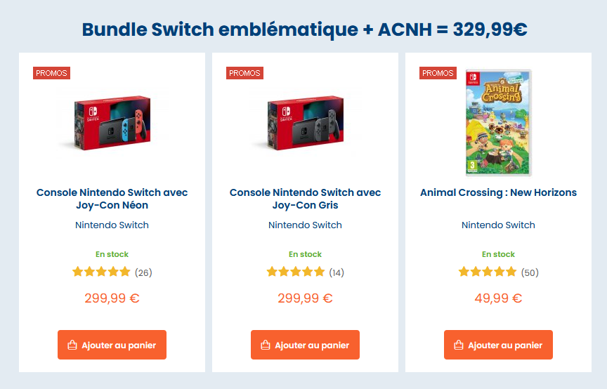 AlertEtGo's tweet photo. Console Nintendo Switch + Animal Crossing New Horizons à 329,99€ chez @Cultura !
Console grise ➡️ https://t.co/9WVUkRLRWG
Console bleu/rouge ➡️ https://t.co/OxNxVqlVj6
Jeu ➡️ https://t.co/8CfGfZJAUB https://t.co/s8F1ckDQIo