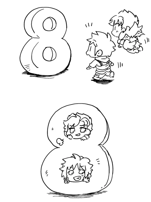 8 