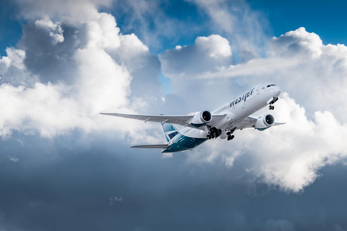 WestJet tweet media