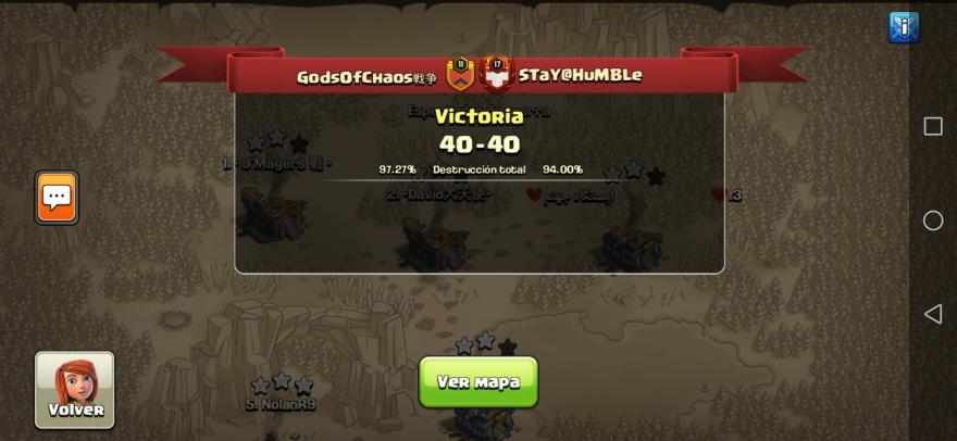 GODS_OF_CHAOS's tweet photo. Week 6️⃣ @FWL_CoC Middle/Lite Divisions
We keep fighting for PO. 🥊

GG! @ALPHAProjectC and #SH 🗡

#GoGOC 🧡 https://t.co/ovZbI7Id3I