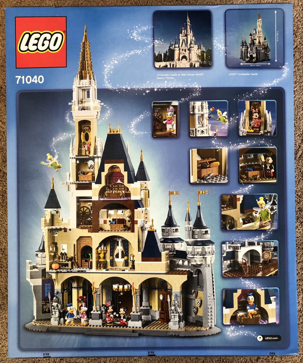 If one cannot make it out to @disneyland, one can bring #Disneyland home, with the massive #Lego playset.