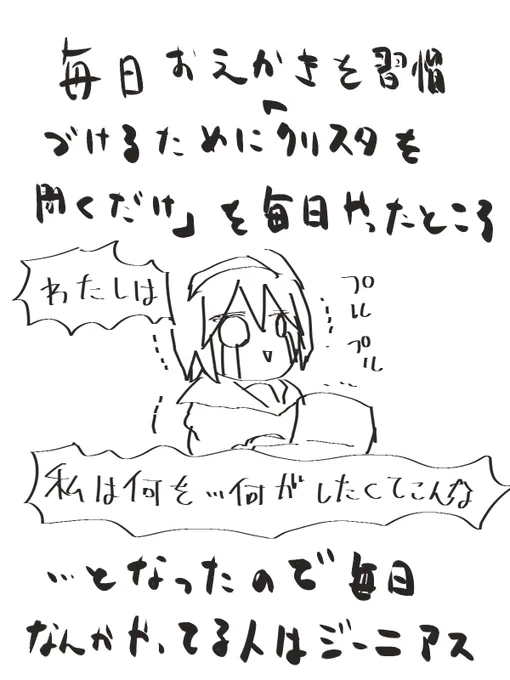 クイック共有による絵日記 