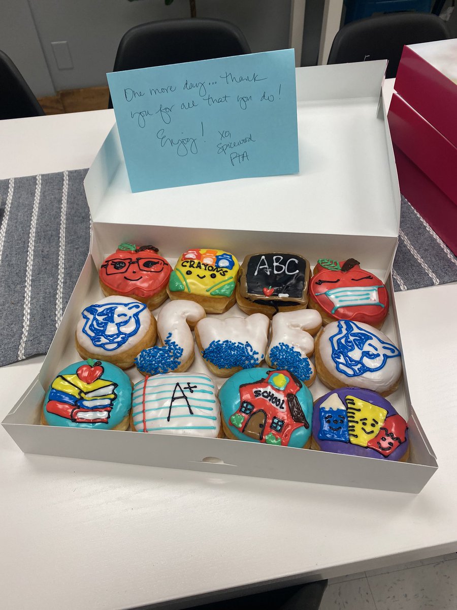 Nicole McWain (@mrsmcwain) on Twitter photo Thank you to our <a href="/SWE_PTA/">Spicewood PTA</a> for these adorable donuts today!! <a href="/SWESPrincipal/">Melanie Solis</a> <a href="/MsAPeoples/">Alexandra Peoples</a> <a href="/SpicewoodPYP/">Spicewood Elementary</a> Thank you to our <a href="/SWE_PTA/">Spicewood PTA</a> for these adorable donuts today!! <a href="/SWESPrincipal/">Melanie Solis</a> <a href="/MsAPeoples/">Alexandra Peoples</a> <a href="/SpicewoodPYP/">Spicewood Elementary</a>