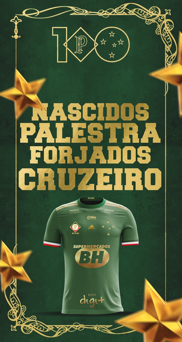 #OrgulhoDaNossaOrigem #CruzeiroCentenario #NascidosPalestraForjadosCruzeiro 🦊🇮🇹🇧🇷