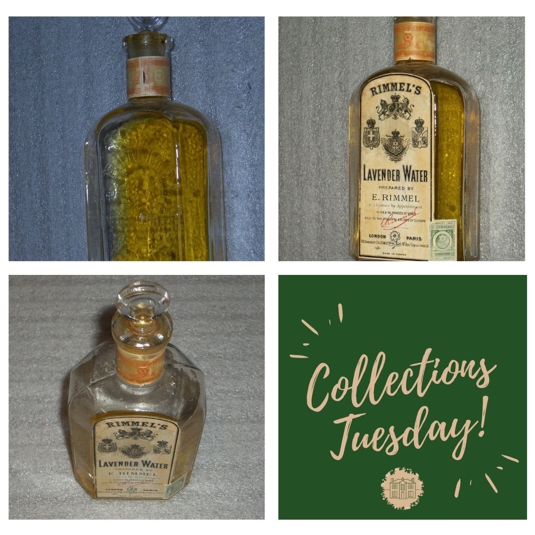 chiefswood's tweet photo. It's #CollectionsTuesday 😊! 
Pictured here is a lavender water from the 1800's 😱

#whereculturesmeet #chiefswoodnhs #paulinejohnson https://t.co/rbtc2dboep