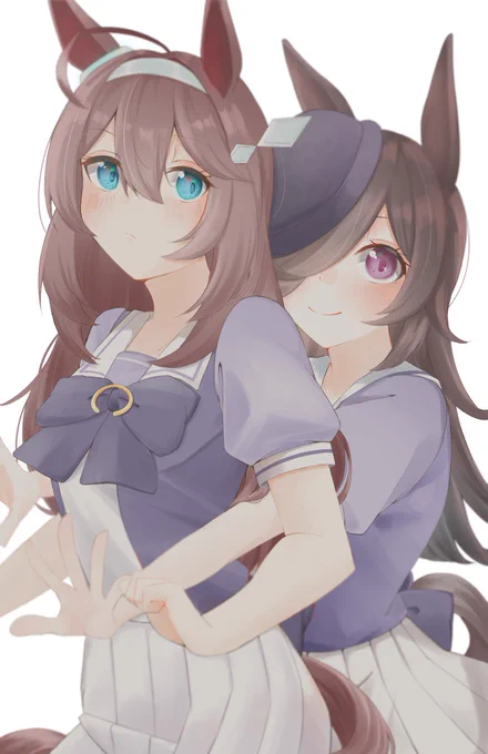 ブルボンと
ライス
#ウマ娘 