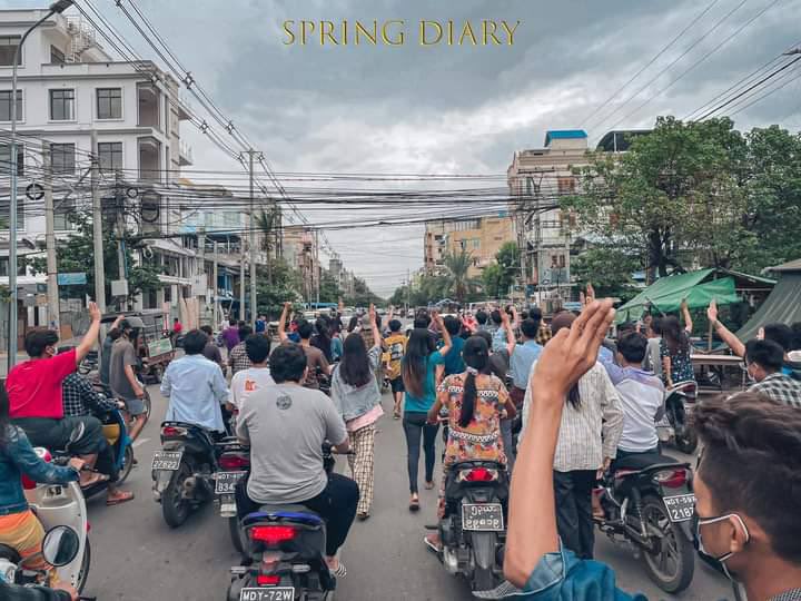2021Revtweets's tweet photo. Protest against military dictatorship by Mandalay Based University Students Union on Aug 17
SIGN THE PETITION FOR NUG
#WhatsHappeningInMyanmar #Aug17Coup https://t.co/Khp0FubKOL
