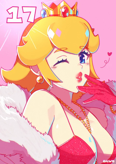 ✨👑 𝟙𝟟  👑✨

This is kind of a gift for @Ireneskyworld since its her birthday and she gave me the idea of drawing peach in this awesome outfit from that Japanese commercial!

 Hope you like her! ❤️🍑👑

#PrincessPeach #Peach #Nintendo 