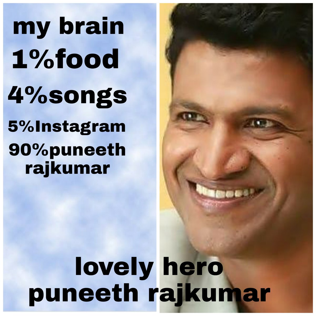 BarigaKumar's tweet photo. My daily habits towards our lovely hero #PuneethRajkumar 
#Appu 
#james https://t.co/L9RbIq2Tyj