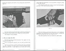 FN FAL 매뉴얼은 흑백 인쇄된 사진이라 보기가 좀 그렇네. 조작 단계별로 설명이야 잘 해놨겠지만... 