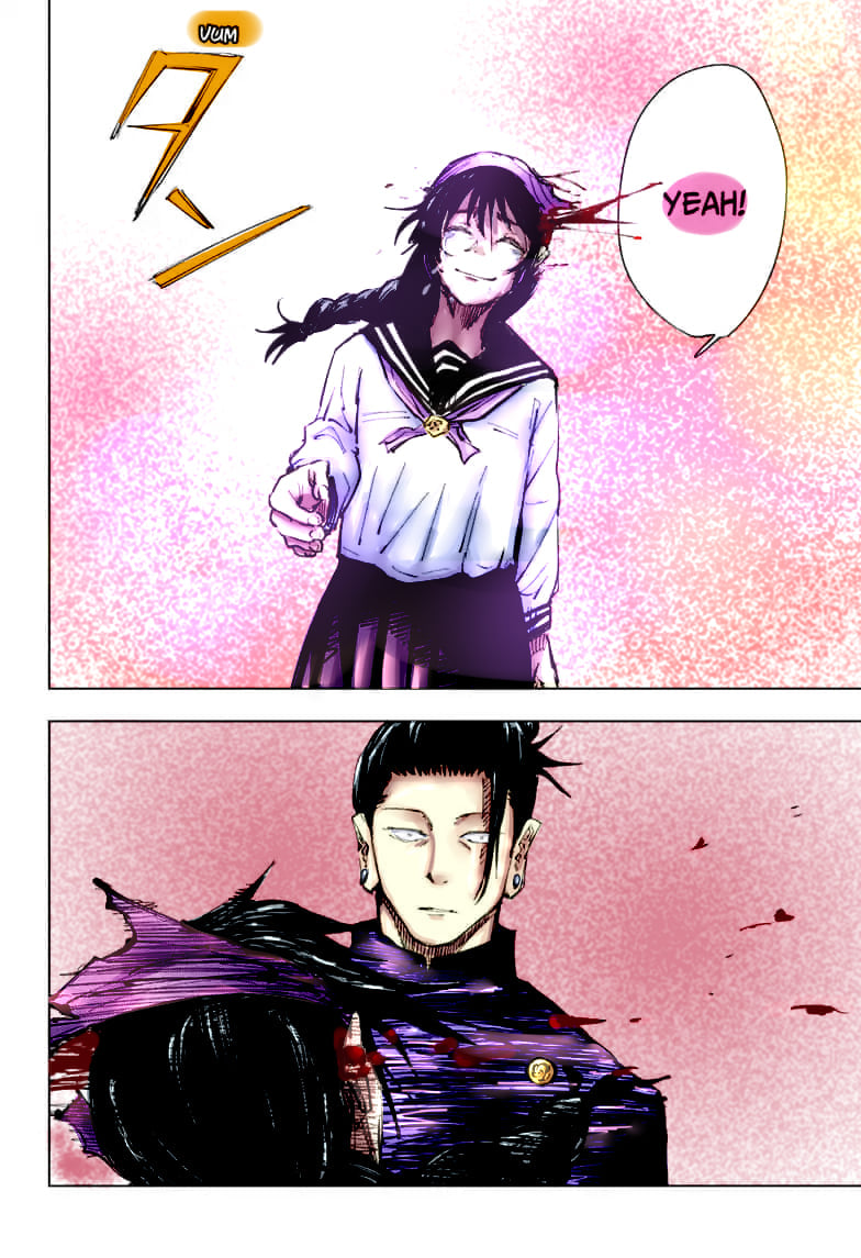Coloring From Jujutsu Kaisen [ch72] (goodbye)
#JJK #JujutsuKaisen #呪術廻戦展 #coloring #manga #GetoSuguru
