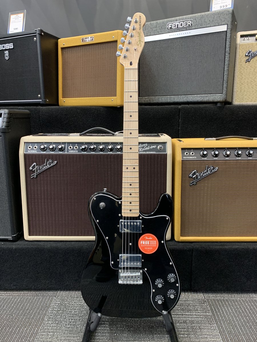 LongMcQuade's tweet photo. Its tele Tuesday!
This Squier Telecaster features several player-friendly refinements and is a great choice for beginners and intermediate players.
Check it out here: https://t.co/xaNha8mLcL
#teletuesday #fender #tele #fendermonth #longandmcquade https://t.co/j20ARizwtB