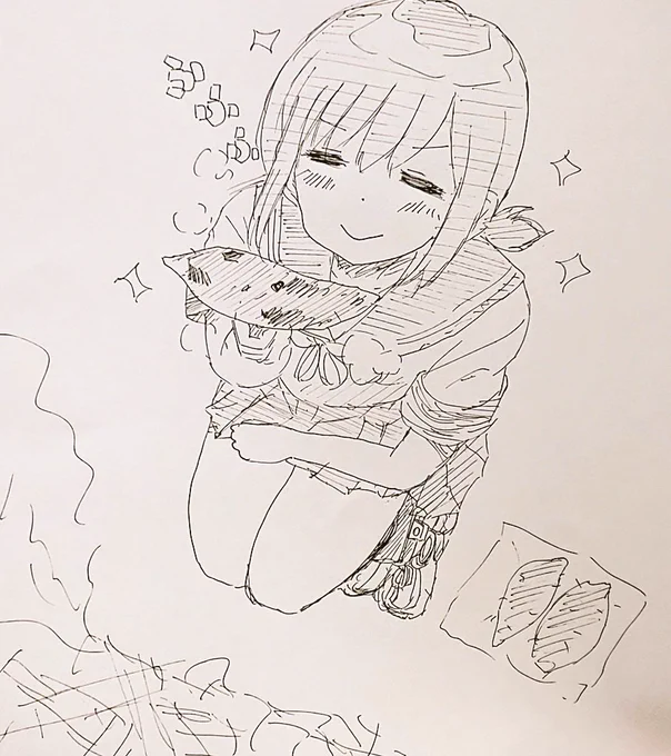 上手に焼けました🍠 
