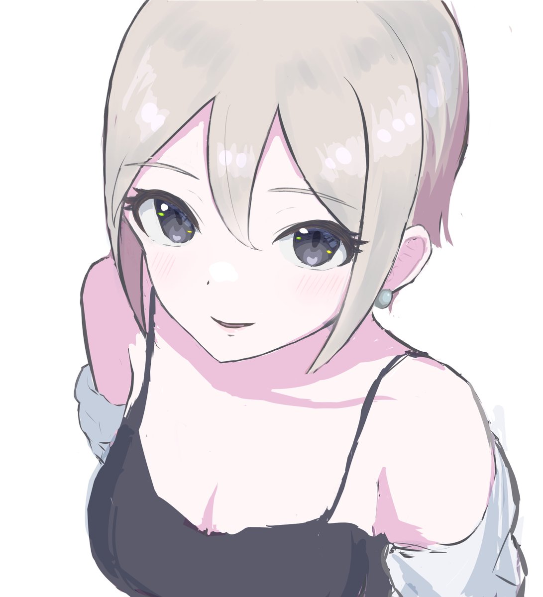 周子の鎖骨が描きたかったのです 三色ダンゴのイラスト