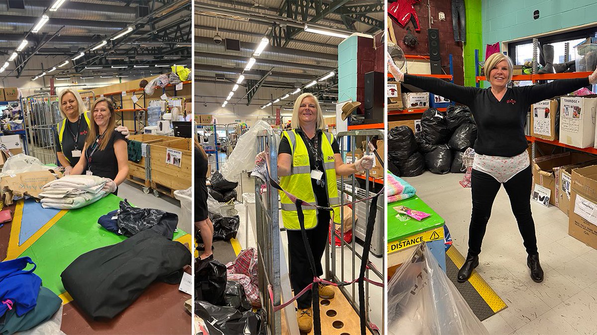 AxisEuropePlc's tweet photo. Thank you @DemelzaHospice for letting some of our RLO’s help out at your warehouse in Maidstone for the second time! 

Every pound generated from sales is used to provide specialist care and emotional support to children and their loved ones #Volunteering https://t.co/RhL0Mykpp4
