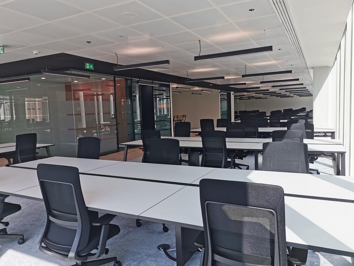 Photos from Completed CAT B Refurbishment at Broadgate Quarter Snowden. 😁 #broadgatequarter #beadmansllp