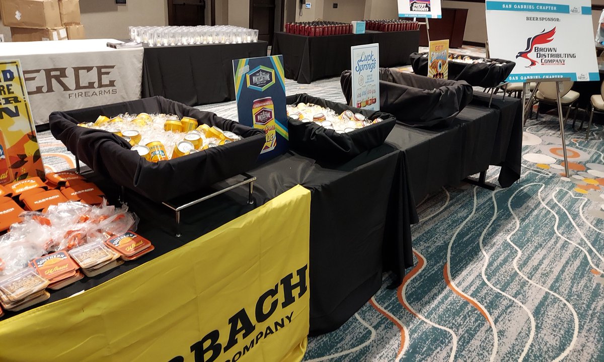 CCATXSGC's tweet photo. Refreshments always make the party and Brown Distributing Company came through as the Beer Sponsor for the SGCCCATX Annual Banquet.  Cheers to Brown Distributing Co.!  
#JoinCCA #CCATX #SanGabrielCCATX https://t.co/n8pvBrnUGw