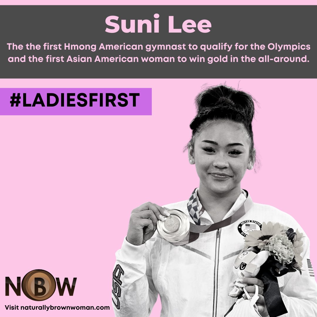 NBWresource's tweet image. #LADIESFIRST
Suni Lee, a Hmong American gymnast made history at this year's Olympics as the first Asian-American to win gold in all-around AND the first Hmong American to qualify for the Olympics 🤸🏻‍♀️ 🏅 #SuniLee #Olympics2021