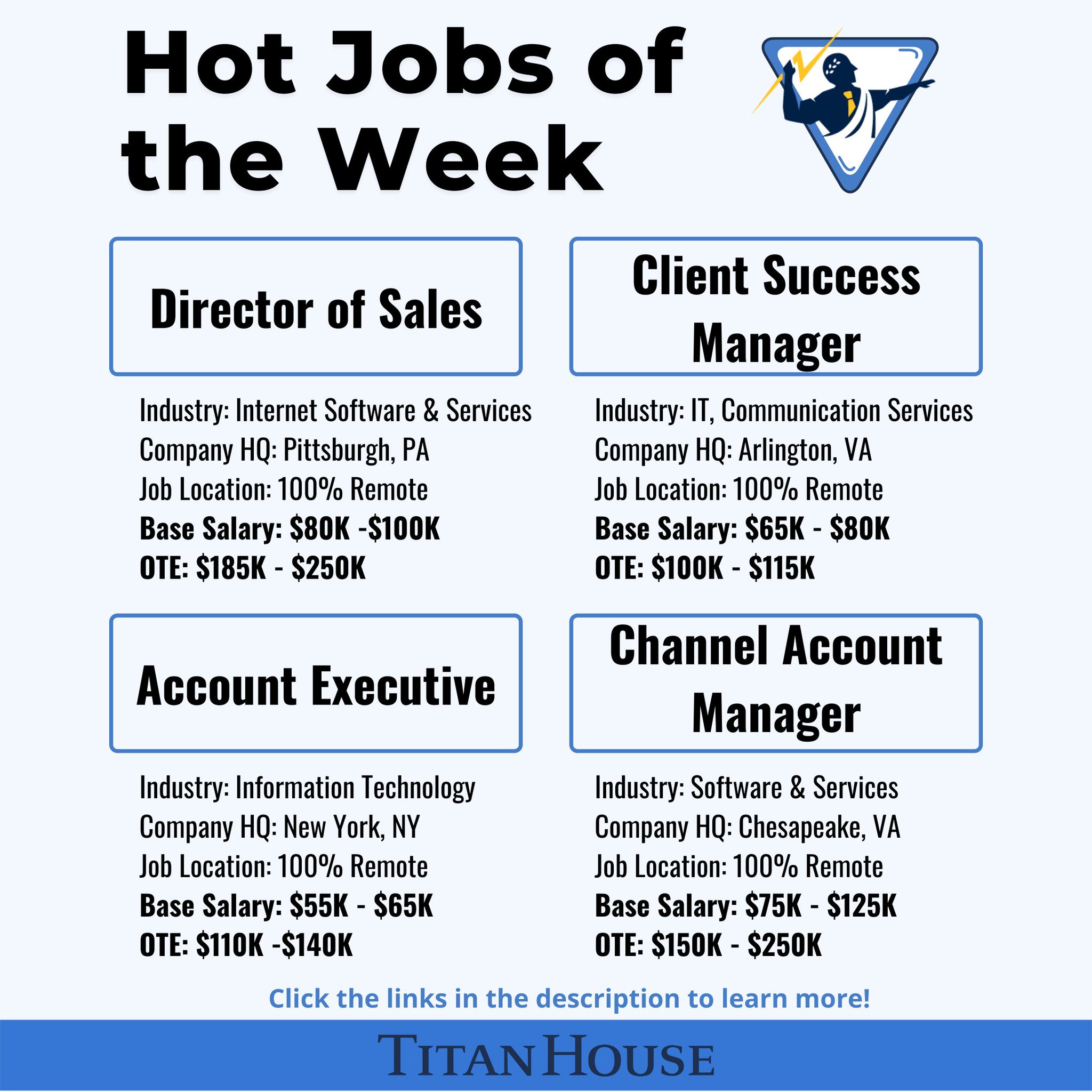titanhouse-on-twitter-director-of-sales-data-analytics-100-remote-https-t-co-zust9qkvba-client-success-manager-100-remote-https-t-co-7wckwouqqc-account-executive-100-remote-https-t-co-sl7qu6lwlf-channel-account-manager-100-remote
