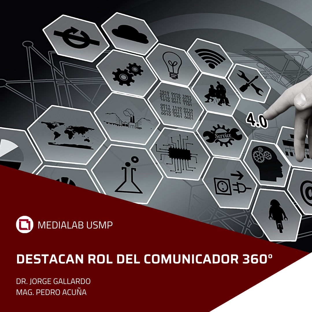 medialabusmp's tweet photo. Los especialistas en Comunicación, Dr. Jorge Gallardo y Mg. Pedro Acuña, detallaron las competencias del comunicador bajo un enfoque 360°. 
Lee la nota completa y entérate más en el siguiente link: https://t.co/VySWX9qLkQ https://t.co/ZBqw30h6pT