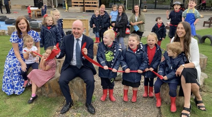 Frank McNally MP (@fjmcnally) on Twitter photo Great to be with children & staff at <a href="/AbernethynF/">Abernethyn FLC</a>, <a href="/InnerleithenC/">Innerleithen Family Learning Centre</a> & @NethertonFLC for their official openings today. The new facilities are absolutely tremendous and offer excellent learning environments. Well done to all who have made the 1140 rollout such a success across NL 👏 Great to be with children & staff at <a href="/AbernethynF/">Abernethyn FLC</a>, <a href="/InnerleithenC/">Innerleithen Family Learning Centre</a> & @NethertonFLC for their official openings today. The new facilities are absolutely tremendous and offer excellent learning environments. Well done to all who have made the 1140 rollout such a success across NL 👏