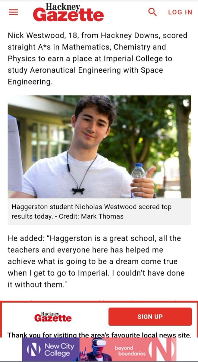 BoutiqaTextiles's tweet photo. A moment of pride! ✌✌✌
Huge thanks to all amazing teachers @HaggerstonSch you are Amazing!
Thank you @hackneygazette #alevels2021 
@imperialcollege https://t.co/ZenxU55LHF