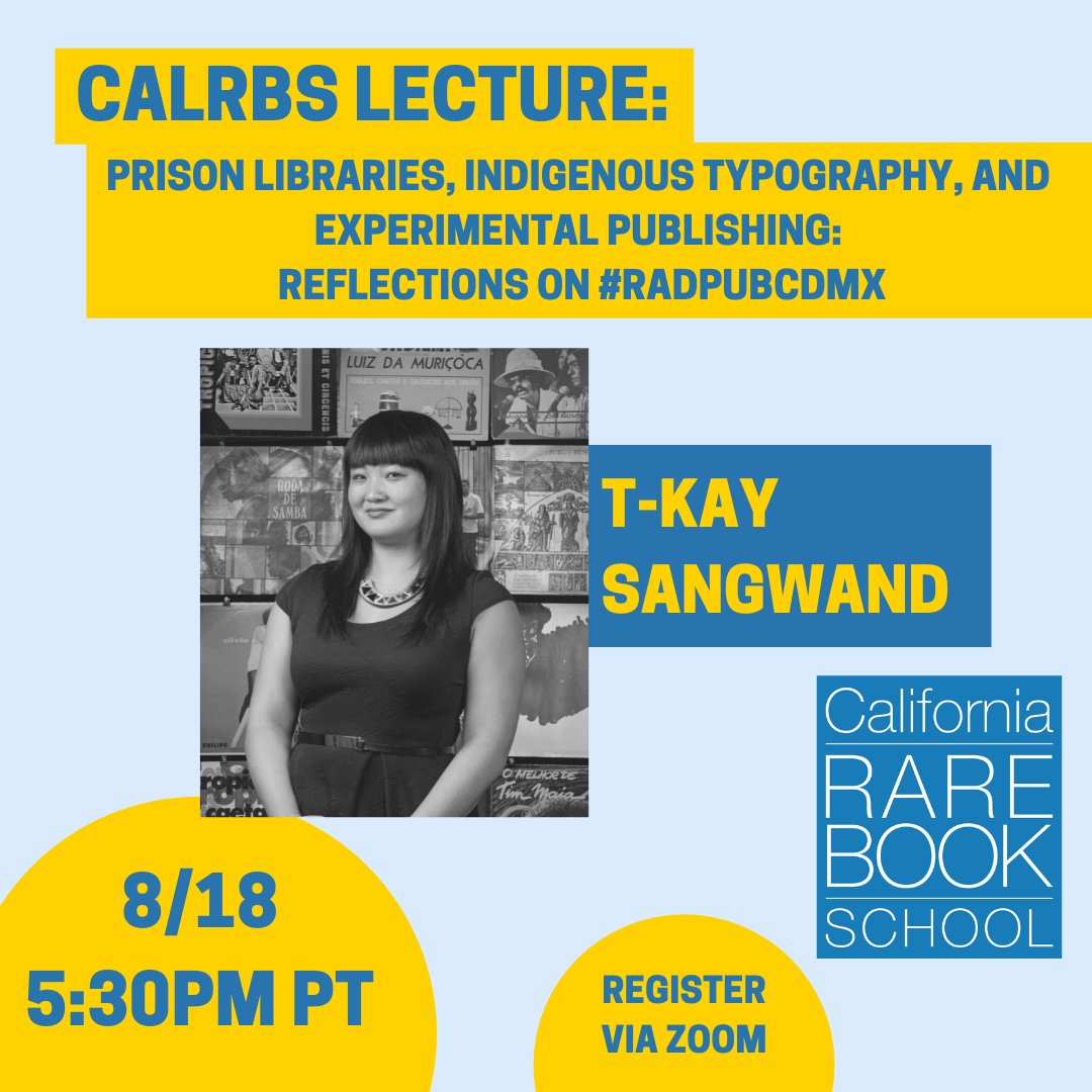 CalRBS's tweet photo. Join us TOMORROW for @tttkay's contribution to CalRBS's 2021 Speaker Series! Register now: 
https://t.co/fPGAMkcifQ https://t.co/nh1E8sk0BT