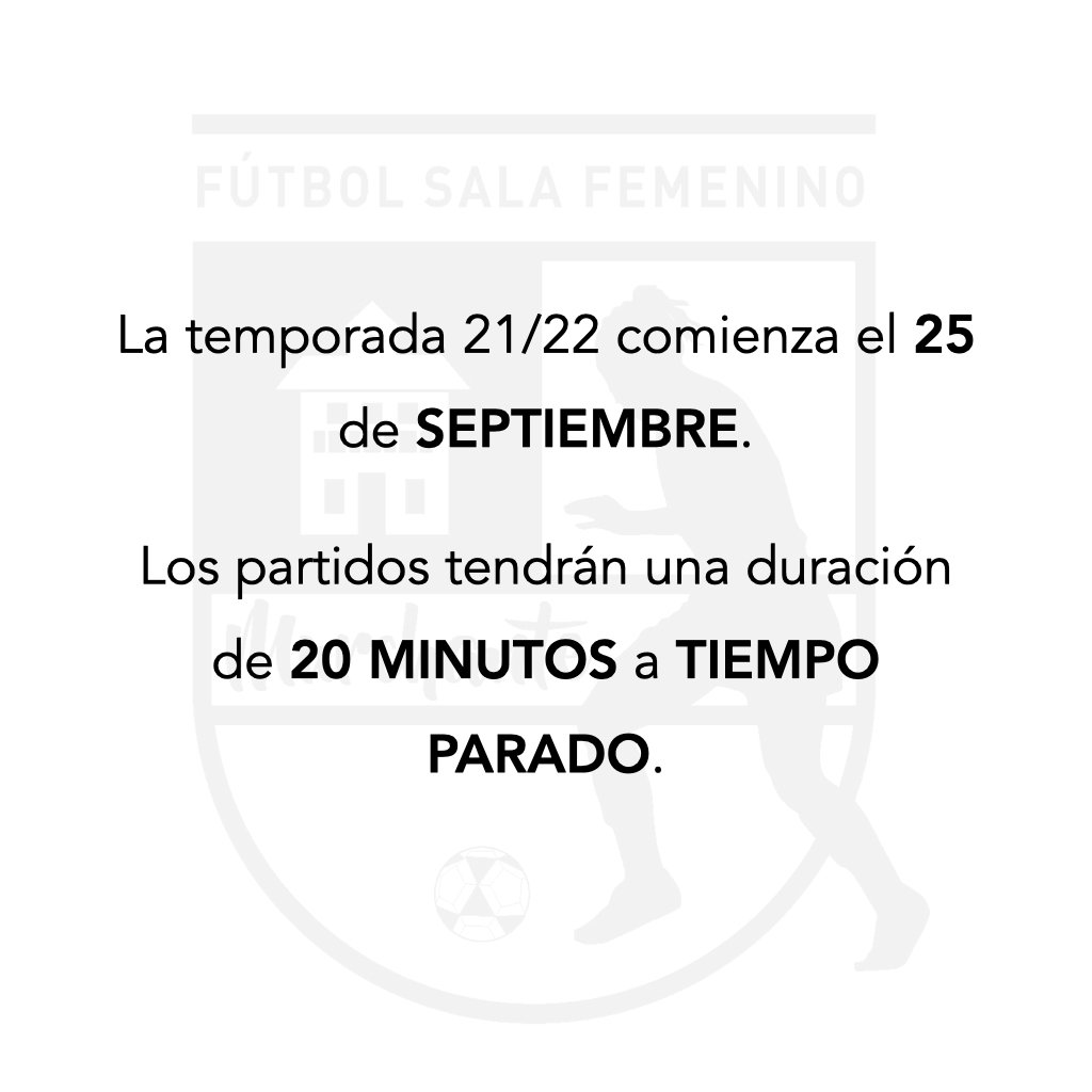 Murchante_FS's tweet photo. ℹ Novedades temporada 21/22

#LigaSenior #Categorías #CopaSenior #CopaNavarra #SuperCopaNavarra #fnf https://t.co/iLnUrMAgdz