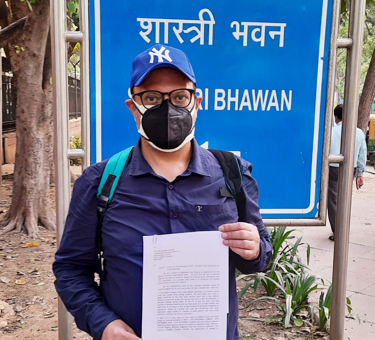 NcrParents's tweet photo. As desired by some #NEETUG21 aspirants, prayer submitted with @EduMinOfIndia 
Same will also be submitted with NTA. 
@dpradhanbjp @PMOIndia
@nookals @SubhraHirok @UrHimanshuBorah
@TanayLohiya @ParBen24 @ndtveducation @htTweets @TOIDelhi @ZeeNewsEnglish
@TVIhelp 
@ActivistSukhpal https://t.co/48di3qKywq