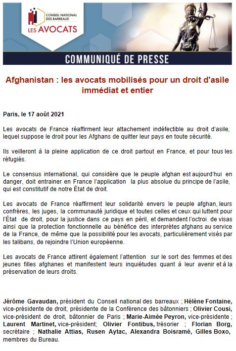Conseil national des barreaux - les avocats tweet media