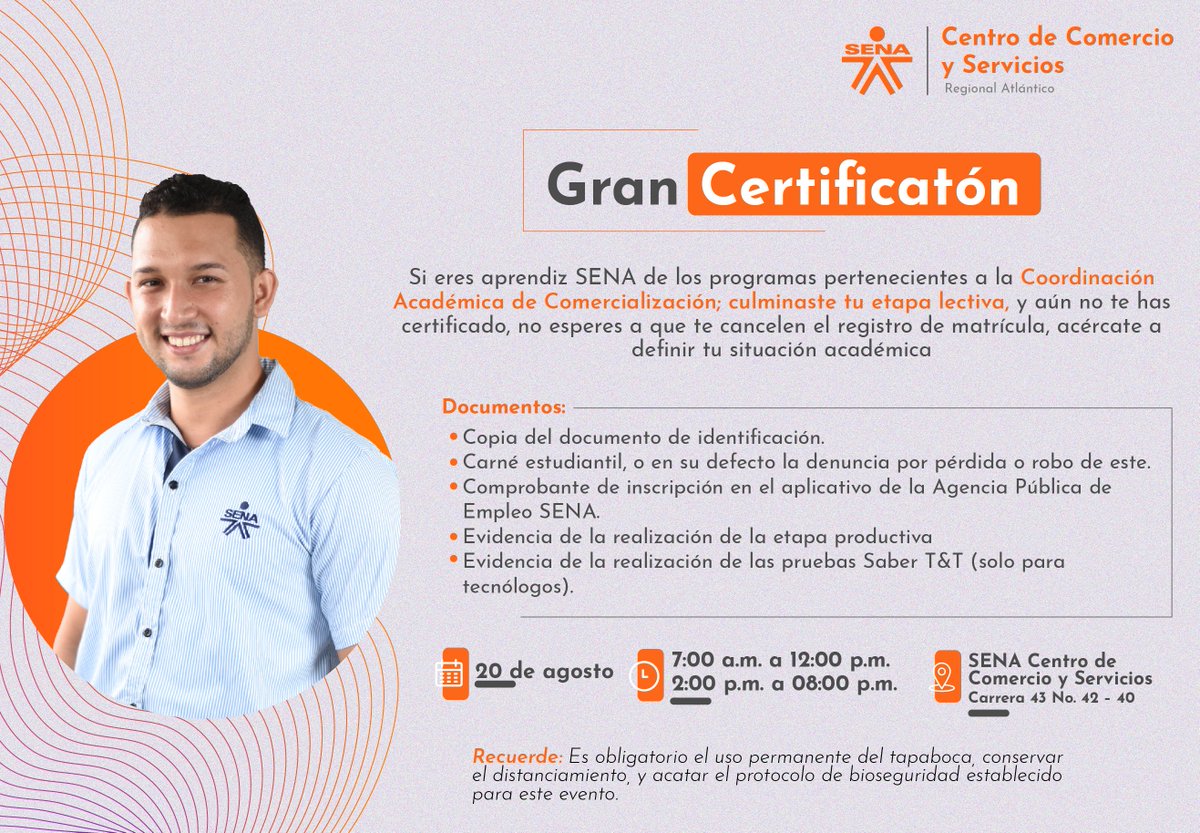 SENA Atlántico tweet media