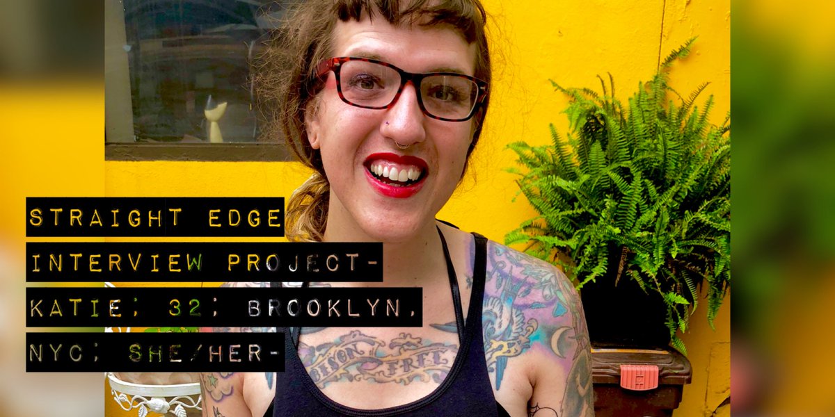 xsisterhoodx's tweet photo. Straight Edge Interview Project- katie; 32; brooklyn, nyc; she/her- https://t.co/7jLzOJVU6R
#xsisterhoodx #straightedge #queeredge #nystraightedge https://t.co/WMNRUDqt8k