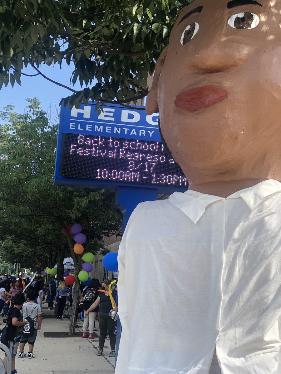 Network8CPS's tweet photo. This week is full of re engagement events! Thank you @HedgesSchool for hosting a wonderful Back to School Fair for our children and their families!! https://t.co/Q3I75ZkAwk