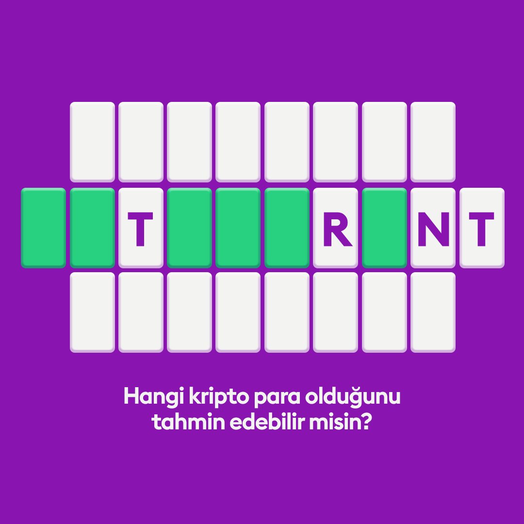 Hangi kripto para olduğunu tahmin edebilir misin? 🤔

#altcoin #crypto #bitpandatürkiye #kriptopara
