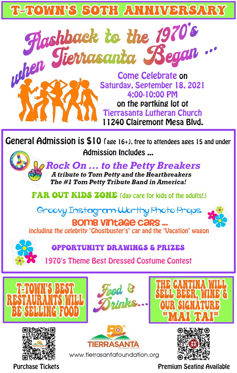 Just a month away from our big 50th celebration! Have you purchased your tickets yet?

tierrasantafoundation.org/events/t50