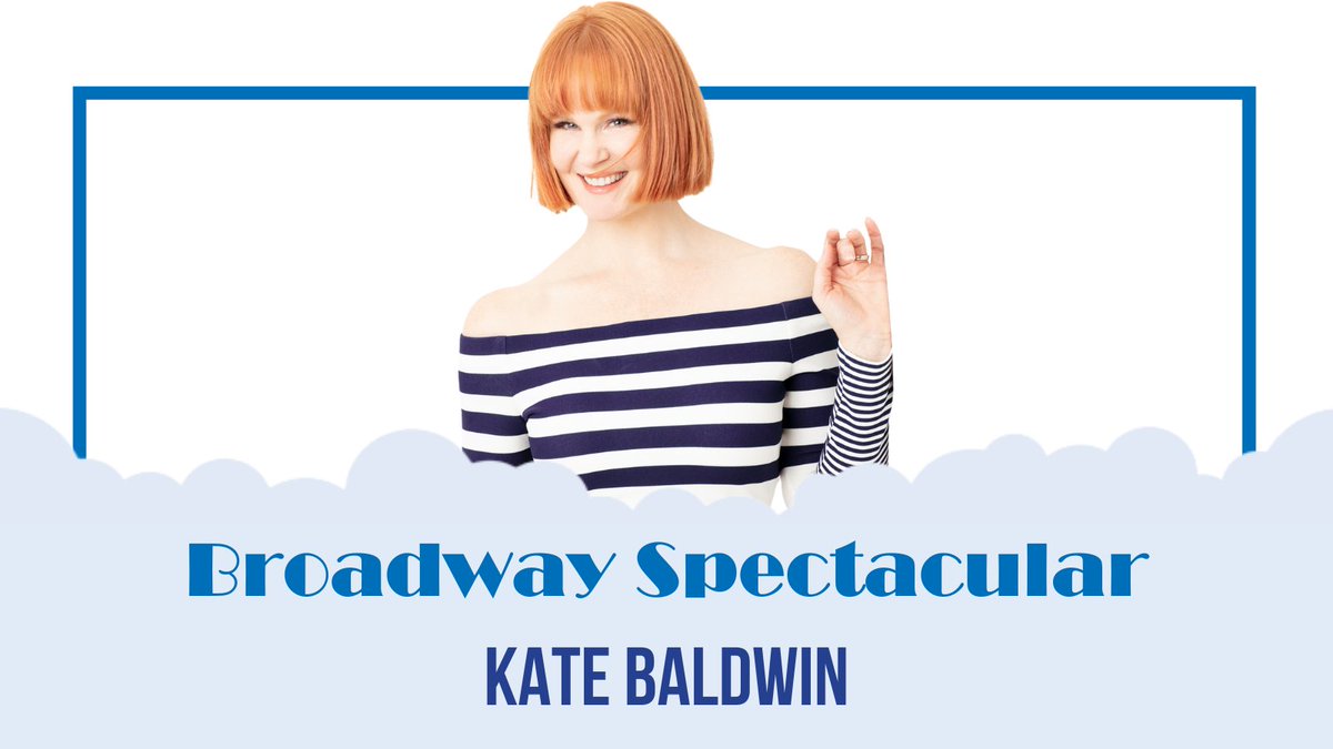 On August 21st, join us for a Broadway spectacular with <a href="/RealKateBaldwin/">Kate Baldwin</a> who will take the stage for the Concerts in the Clouds series presented by Great Waters. The show begins at 7:30 pm, and tickets are available at bit.ly/GWBaldwin or call (603) 569-7710.