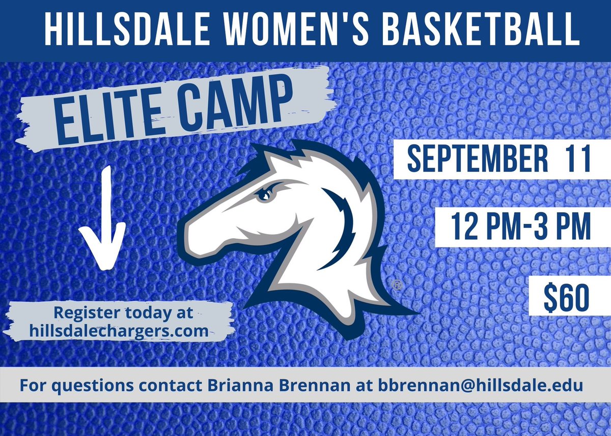 Sign up for our Elite Camp today!
⬇️⬇️
hillsdale.universitytickets.com/w/event.aspx?i…