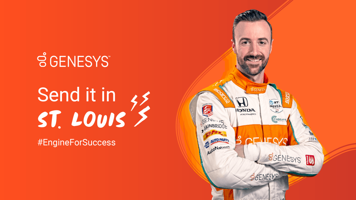 Genesys's tweet photo. When you combine amazing tech with the right team, you've got a green light for success π¦β
βThis week, @Hinchtown and Genevieve hit the oval one last time in 2021 at the @bommarito500.β
Go Hinch!π
#EngineForSuccess #Bommarito500 https://t.co/1Q1vUN00GD