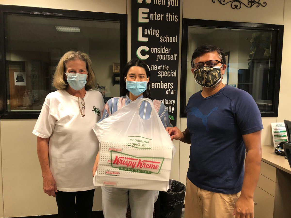 SouthlakeFound's tweet photo. Southlake Foundation says "THANK YOU" to all the wonderful teachers and staff of CISD. You all have done an outstanding job! It's been a bit different this year. Donuts to all the school campuses and administrative building as a token of appreciation. https://t.co/0KE9mm15sn