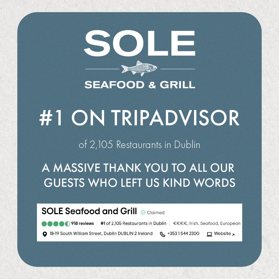 SOLE Seafood & Grill tweet media