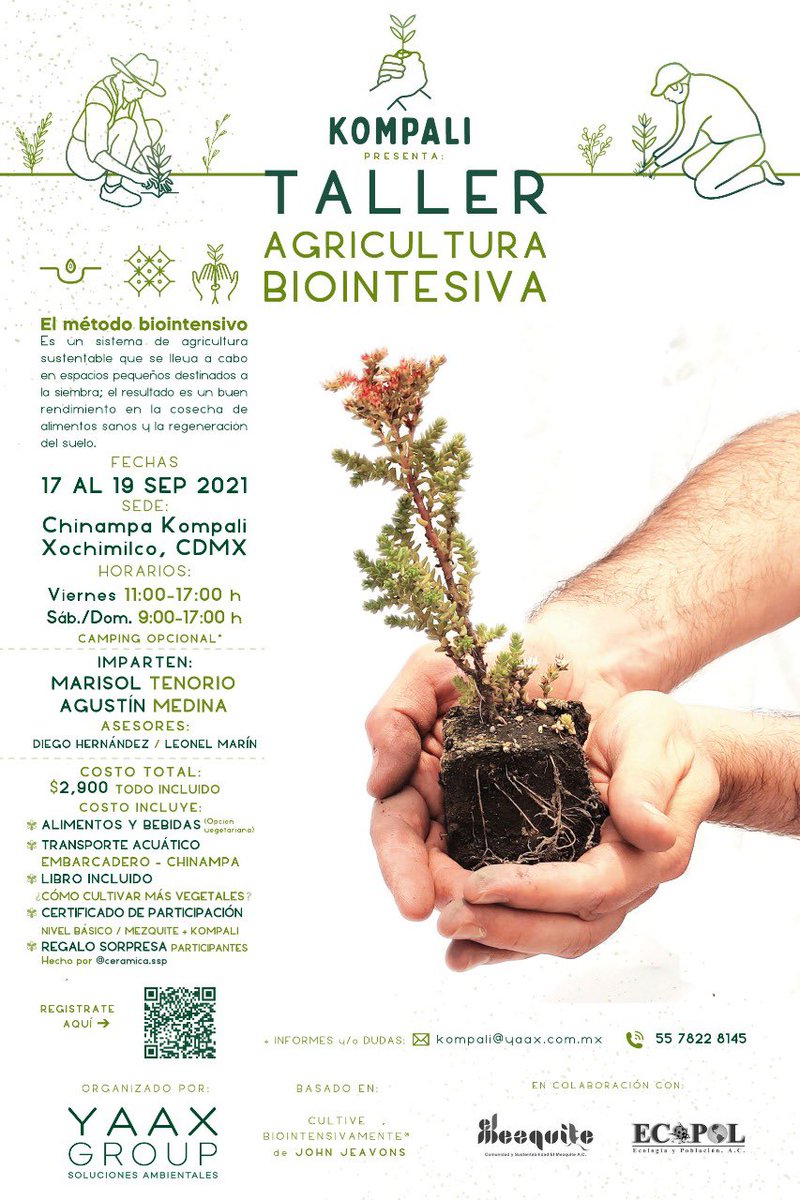 DHEFRAG's tweet photo. Amigas y amigos, hay una gran oportunidad de visitar chinampas y aprender cómo cultivar alimentos… chequen esto!!!👇🏾👇🏾👨🏽‍🌾👩🏽‍🌾☘️🍃🌿 https://t.co/mGZXc8xnnj