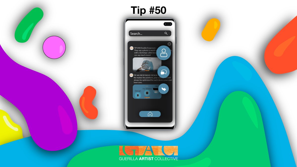 gacollective's tweet photo. Tip #50 MATERIAL DESIGN - 

Material design is best used when developing applications for android devices. 

#desgintips #design #designstrategy #designthinking #designsolutions #designagency #uiux #graphicdesign #creativeagency #digitaldesign https://t.co/ect2O1u3oO