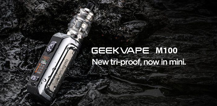 EcigClick's tweet photo. Now @Geekvape have given the #Aegis Mini a facelift in the new M100 Kit - our Michelle @Shellyboms has more on what to expect... https://t.co/sewCq0unye #Geekvape #M100 #AegisMini #Vape #Ecigclick https://t.co/AozLTcgivX